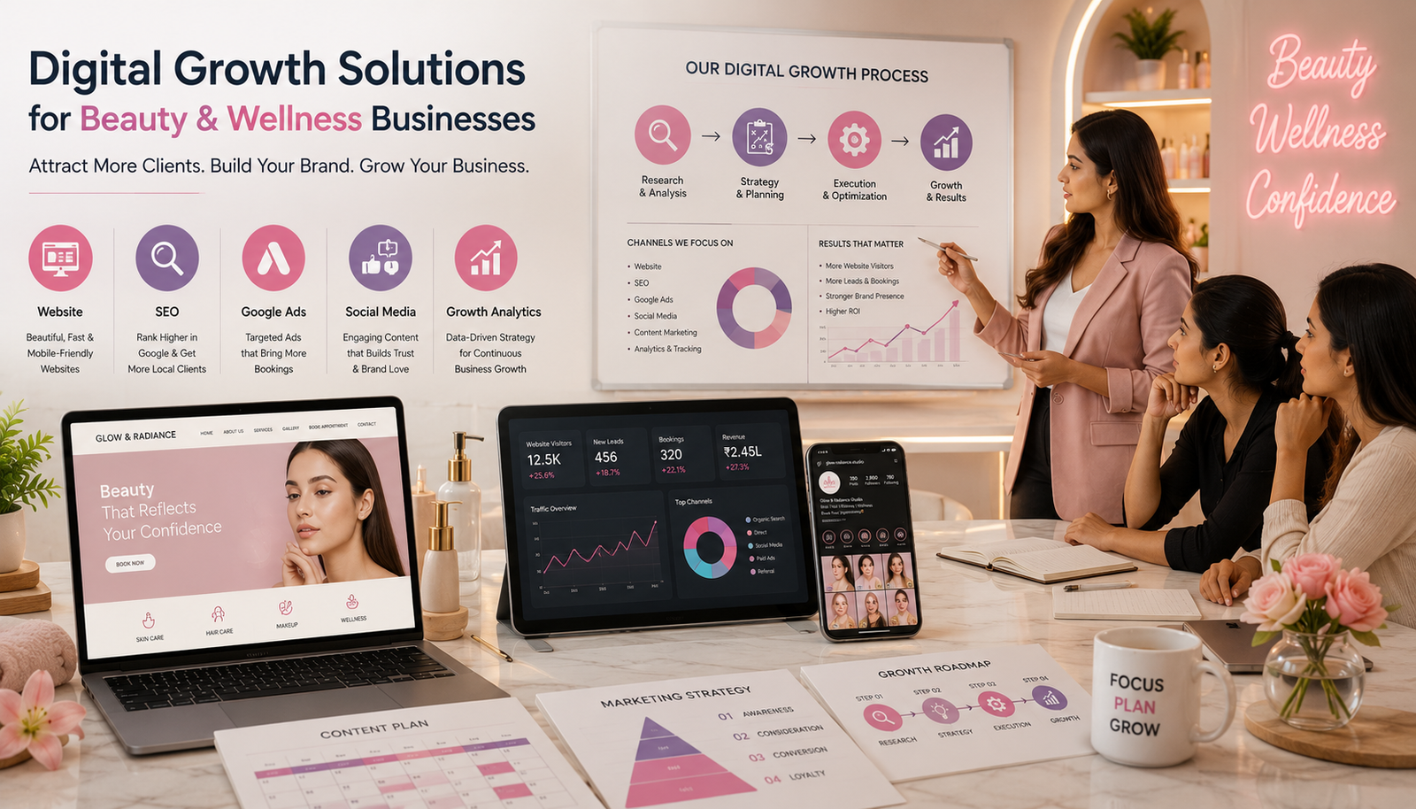 Beauty and wellness digital growth